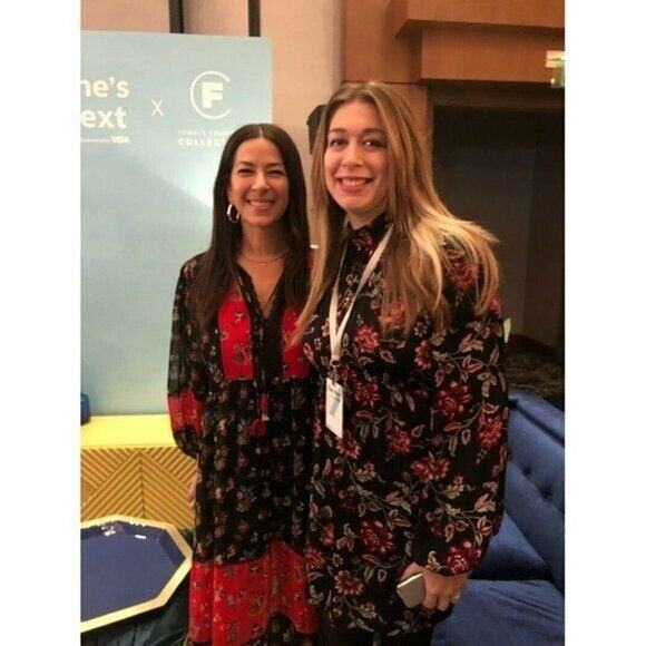 NEW NWT $525 A.L.C. Bold Floral Printed Nadia Dres - Picture 4 of 13